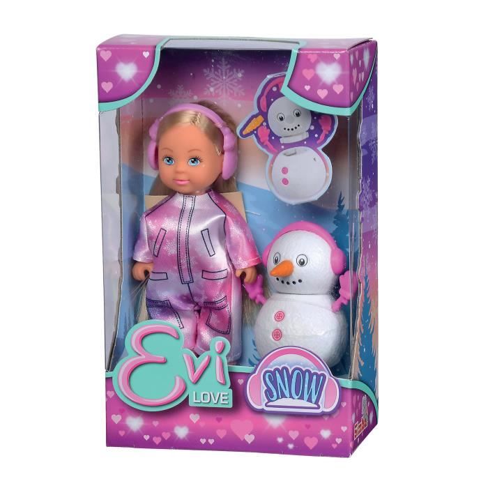 STEFFI LOVE - Evi Love Neige - Poupée Mannequin 12cm - Des 3 Ans