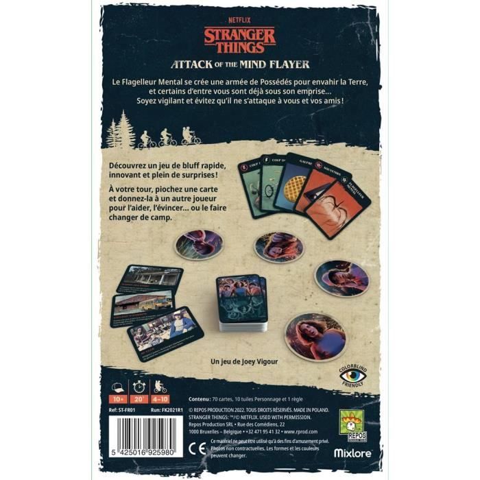 Stranger Things: Mind Flayer - Asmodee - Jeu de société