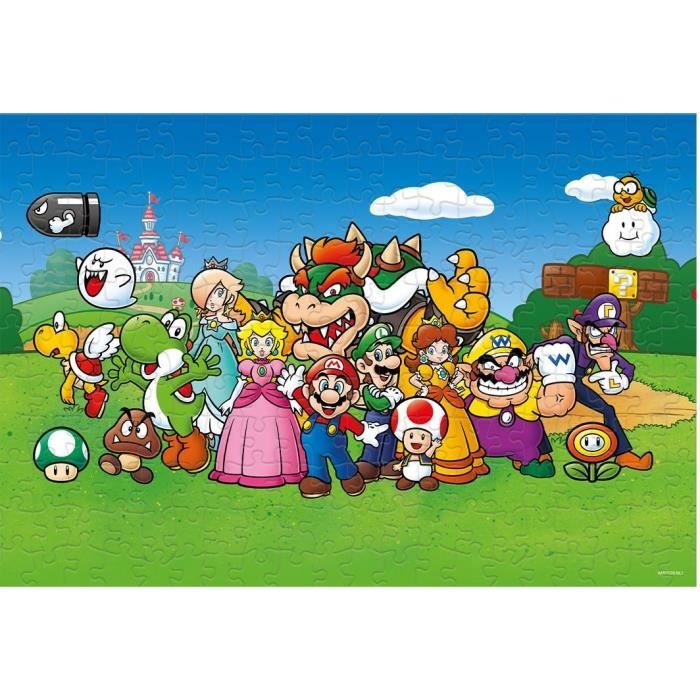 SUPER MARIO AND FRIENDS Puzzle 500 pieces