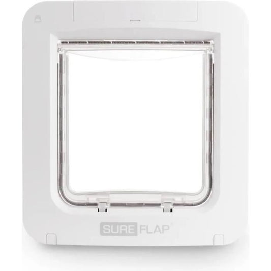 SUREFLAP Grande Chatiere a Puce électronique Connecté - Blanc - 178 mm x 170 mm (Livré sans le Hub) SUREFLAP