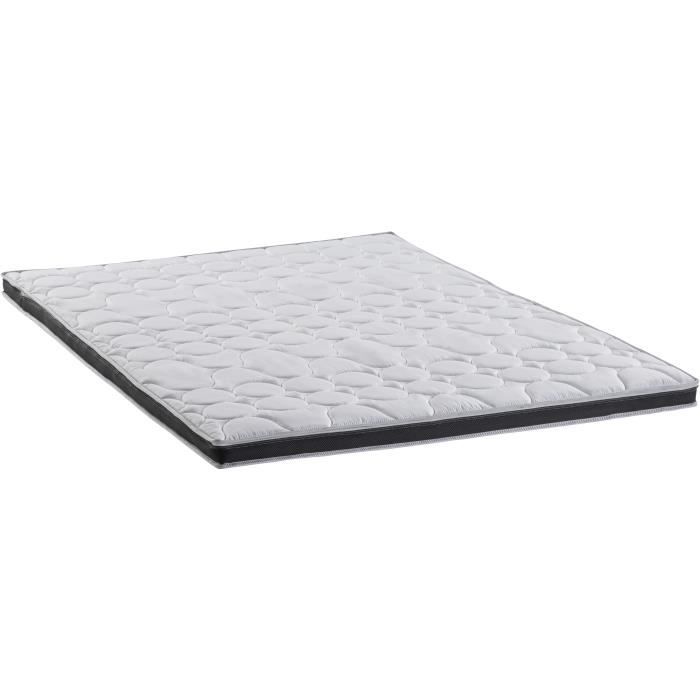 Surmatelas 90x190cm - 7cm - DEKO DREAM Micro