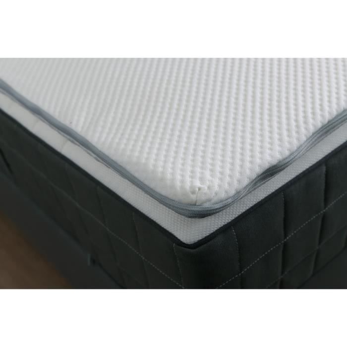 Surmatelas DODO - 140x190 cm - 100 % mémoire de forme - ERGO