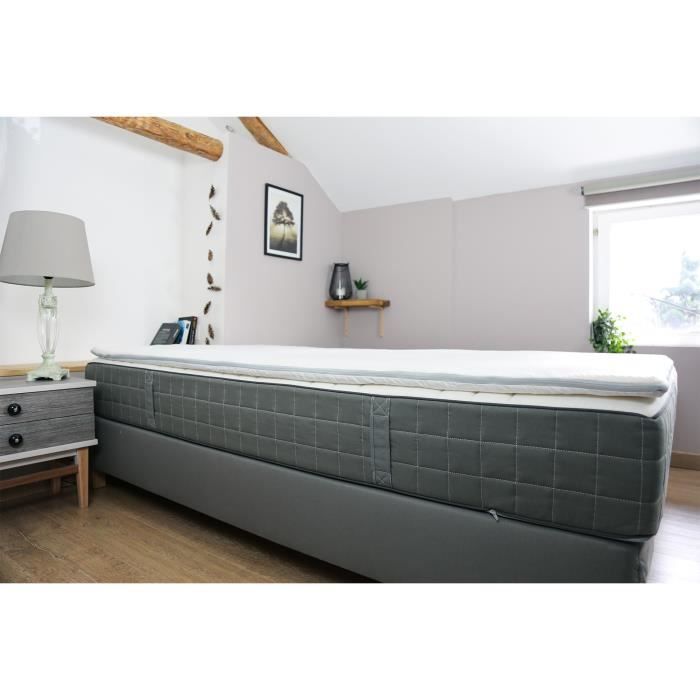 Surmatelas DODO - 140x190 cm - 100 % mémoire de forme - ERGO