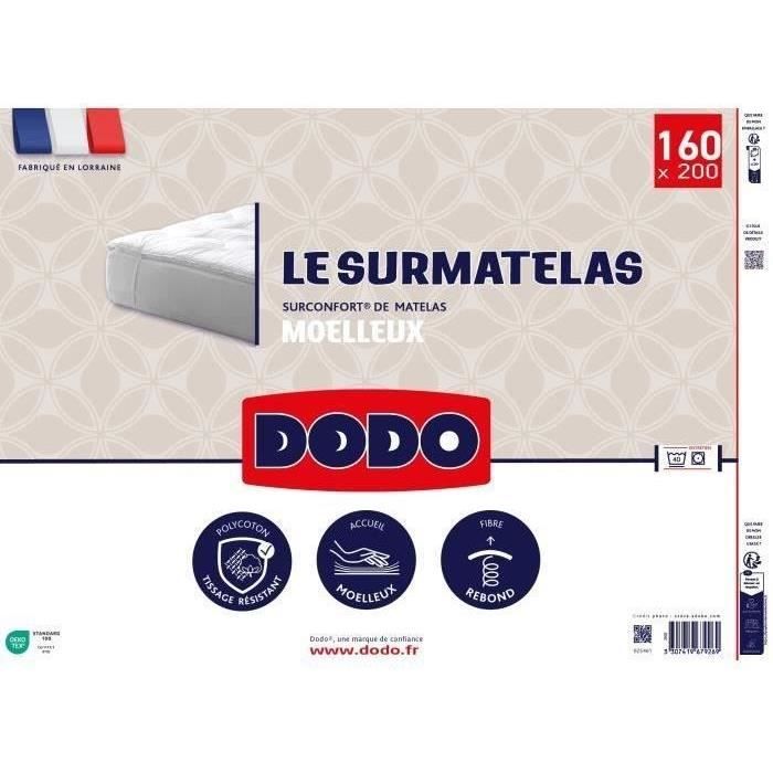 Surmatelas DODO - 160x200 cm