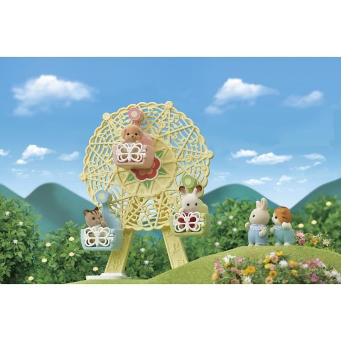 SYLVANIAN FAMILIES - 5333 La grande roue des bébés - Bébé Caniche - Beige - 3 ans