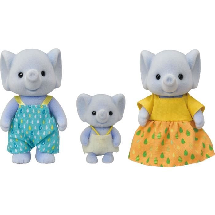 SYLVANIAN FAMILIES - 5376 - Famille Elephant - Les familles