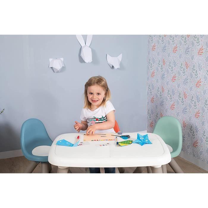 Table enfant - SMOBY - KID - Pieds soufflés - Anti-UV - Fabrication française SMOBY