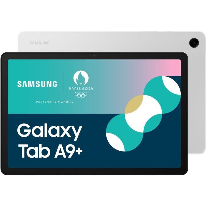 Tablette tactile Samsung Galaxy Tab A9 + 128Go Wifi Argent