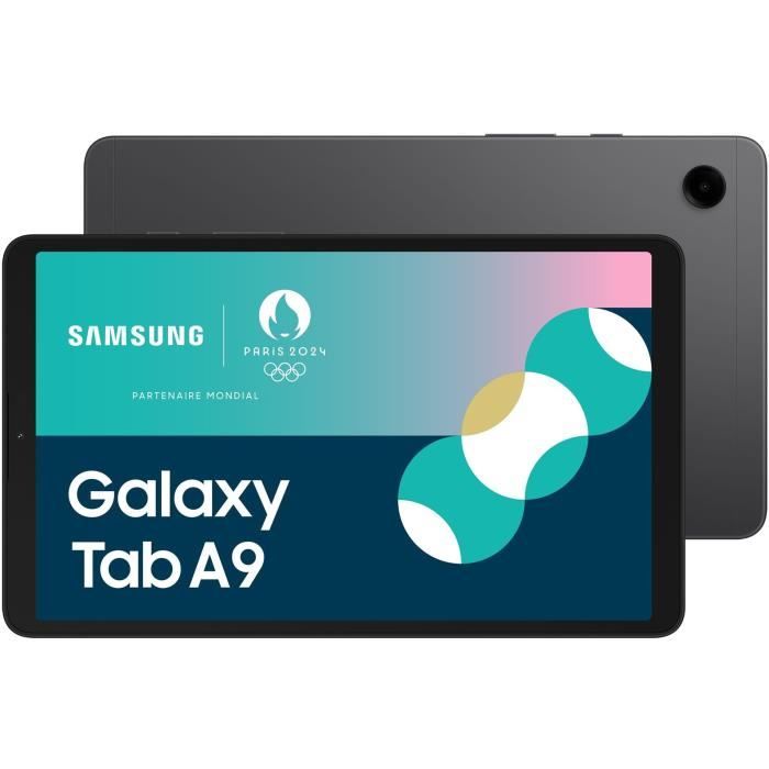 Tablette tactile Samsung Galaxy Tab A9 4G 64Go GRIS ANTHRACITE