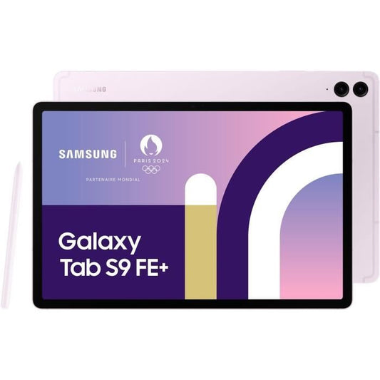 Tablette Tactile Samsung Galaxy Tab S9 FE + 12,4 WIFI 128Go Rose