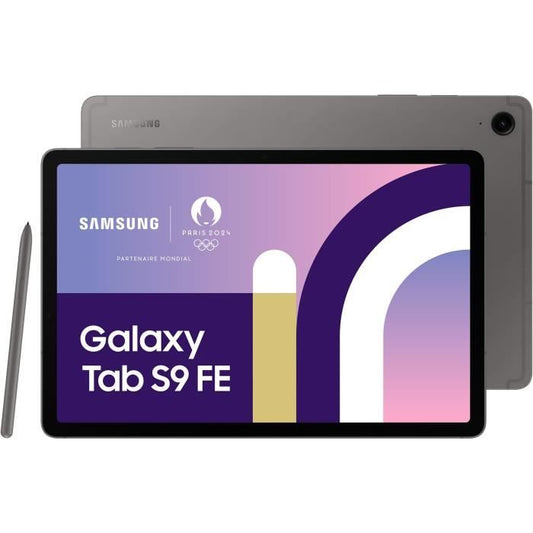 Tablette tactile Samsung Galaxy Tab S9 FE 128 GO WIFI Gris - S Pen inclus