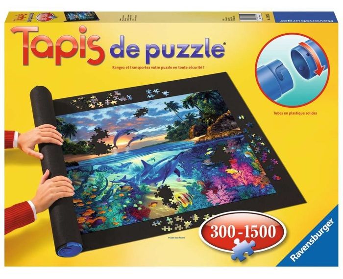 Tapis de puzzle 300 a 1500 pieces - Ravensburger - Accessoire puzzle enfants ou adultes - Ranger son Puzzle