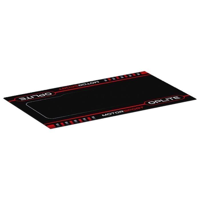 Tapis de sol pour Cockpit de simulation Racing OPLITE ULTIMATE GT Noir/Rouge OPLITE