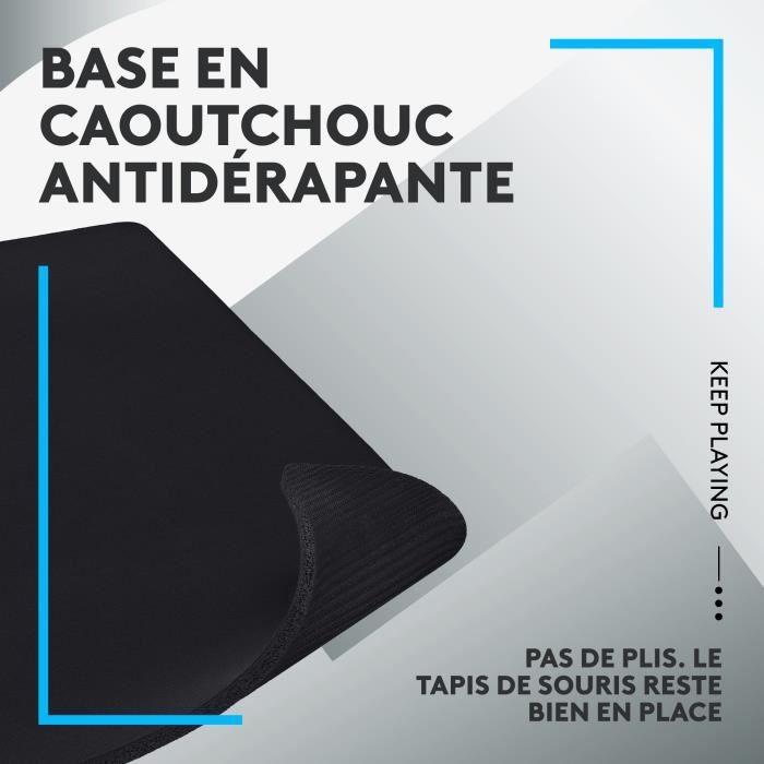 Tapis de souris gaming épais LOGITECH G740 Noir - Accessoires de jeu Mac et PC LOGITECH G