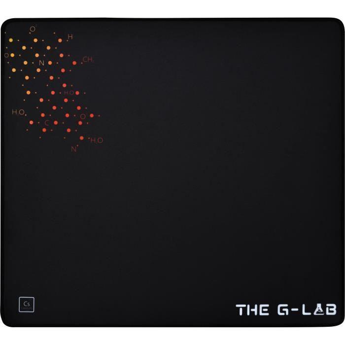 Tapis de Souris - XL - The G-Lab - PAD CAESIUM - 450x400x4mm - Noir THE G-LAB