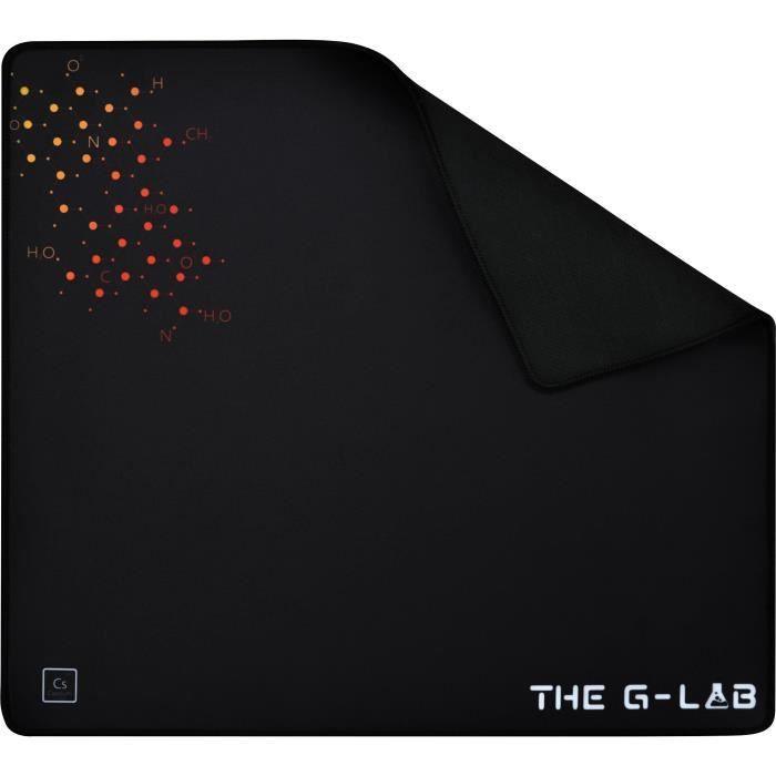 Tapis de Souris - XL - The G-Lab - PAD CAESIUM - 450x400x4mm - Noir THE G-LAB