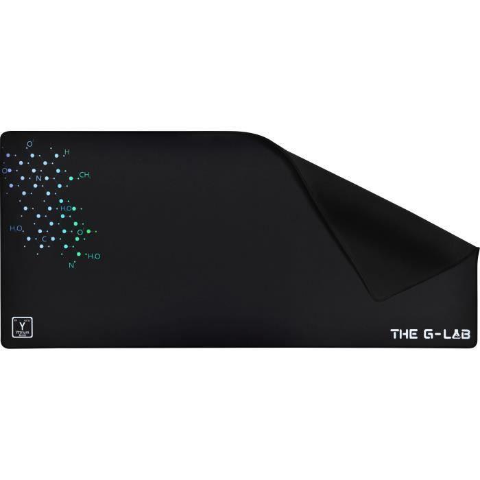 Tapis de Souris - XXL - The G-Lab - PAD YTTRIUM - 900x400x4mm - Noir THE G-LAB