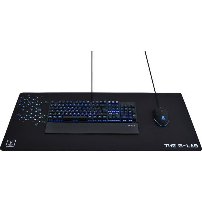 Tapis de Souris - XXL - The G-Lab - PAD YTTRIUM - 900x400x4mm - Noir THE G-LAB