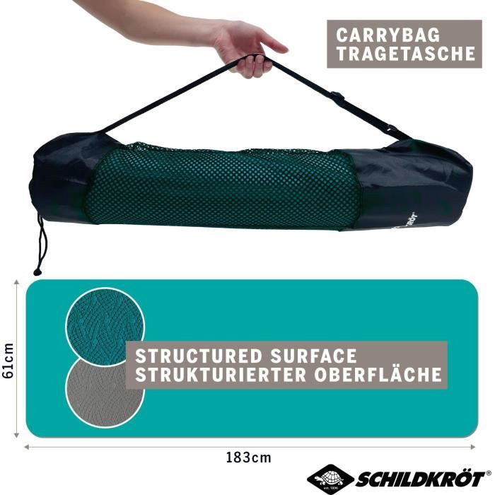 Tapis de sport Schildkrot Fitness Tapis de Yoga bicolore