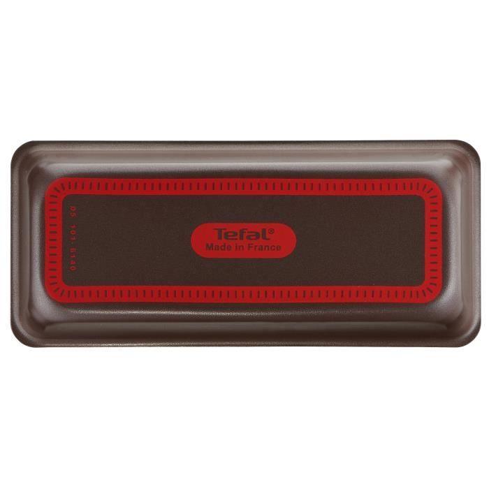 TEFAL Success Moule a cake 26 cm, Revetement antiadhésif, Fabriqué en France, Tabac J1607202 TEFAL