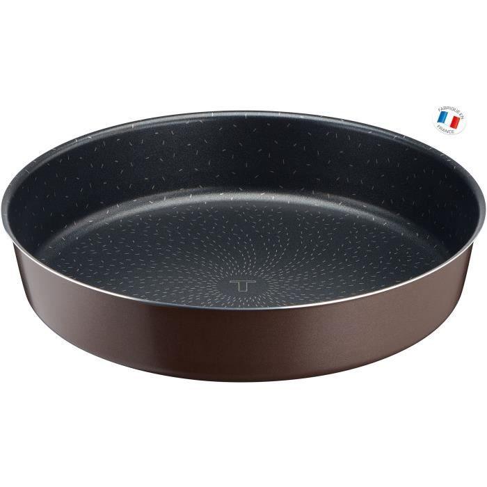 TEFAL Success Moule a manqué 24 cm, Revetement antiadhésif, Fabriqué en France, Tabac J1606402 TEFAL