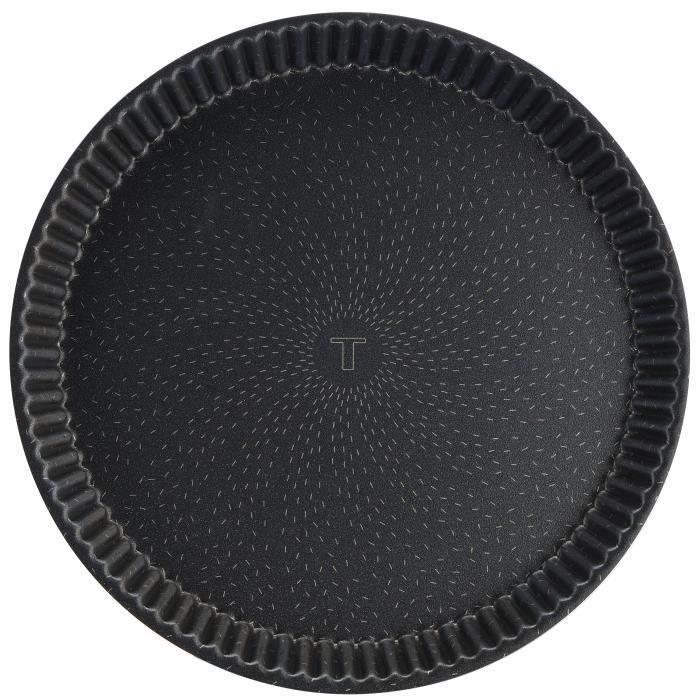 TEFAL Success Moule a tarte 27 cm, Revetement antiadhésif, Fabriqué en France, Tabac J1608302 TEFAL