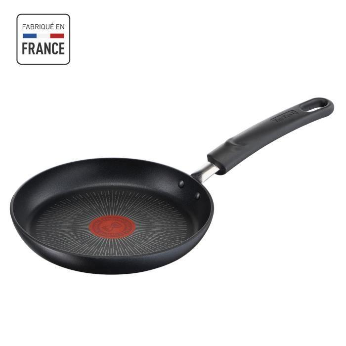 TEFAL Unlimited Poele 19 cm, Induction, Revetement antiadhésif robuste et résistant aux rayures, Fabriqué en France G2550102 TEFAL