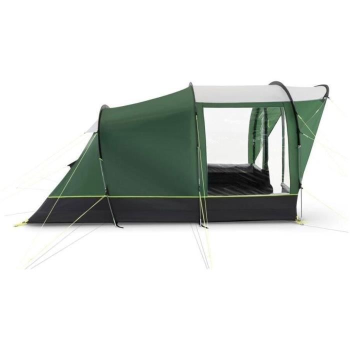 Tente de camping a arceaux - KAMPA - Brean 3 - 3 places - Vert et noir