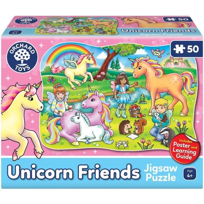 Tes amies les licornes - Puzzle - ORCHARD - 50 p