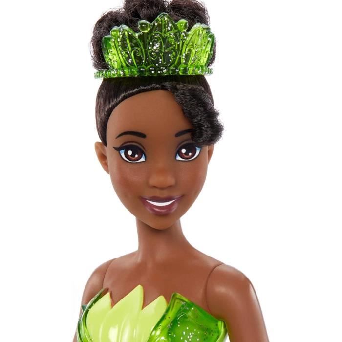 Tiana Poupée 29 cm Mattel Poupée Disney Princesses habillage et accessoires HLW04