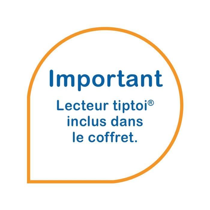 tiptoi - Coffret complet lecteur interactif + Livre J’apprends l’anglais - Ravensburger - Jeu électronique