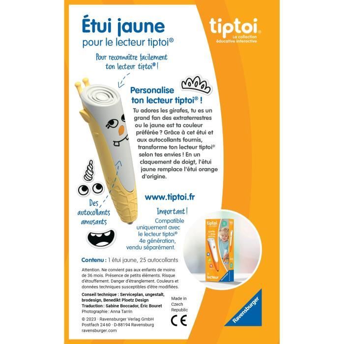 tiptoi Etui jaune pour Lecteur tiptoi (non inclus) 00000184 Des 3 ans Ravensburger