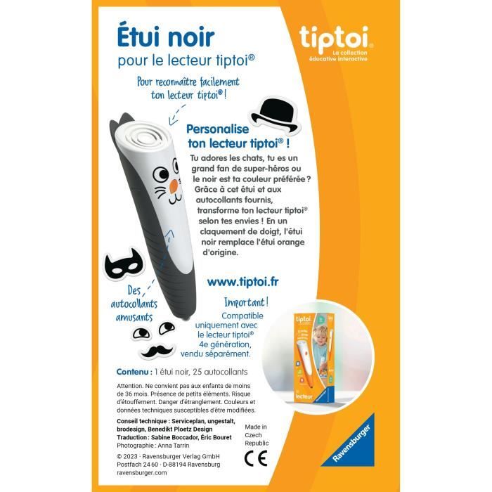 tiptoi Etui noir pour Lecteur tiptoi (non inclus) 00000181 Des 3 ans Ravensburger