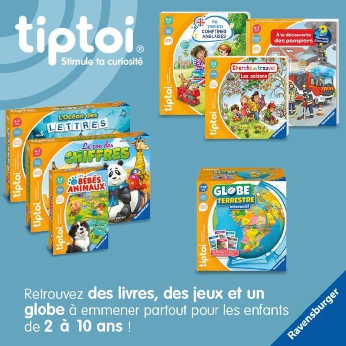 tiptoi Globe terrestre interactif 00000191 7 ans Ravensburger