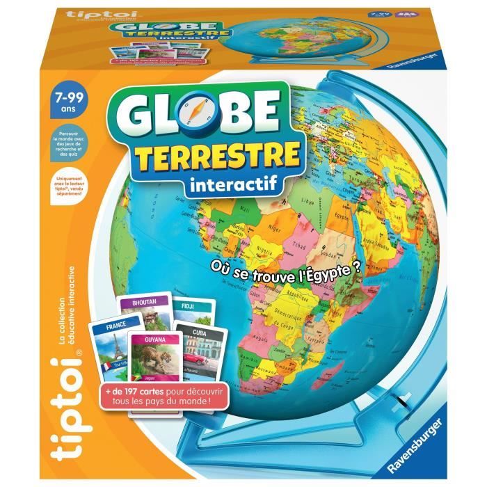 tiptoi Globe terrestre interactif 00000191 7 ans Ravensburger