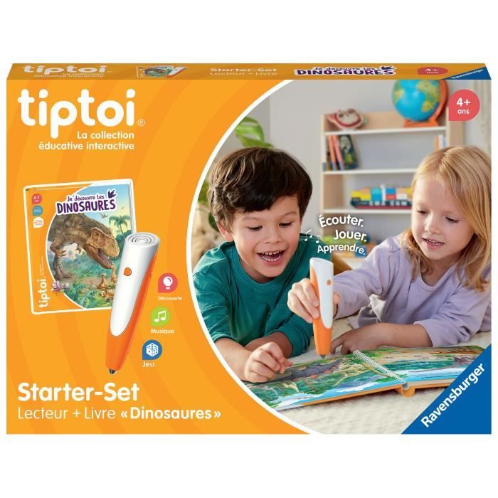 Tiptoi Starter Dino lecteur et livre 00175 A partir de 5 ans Ravensburger