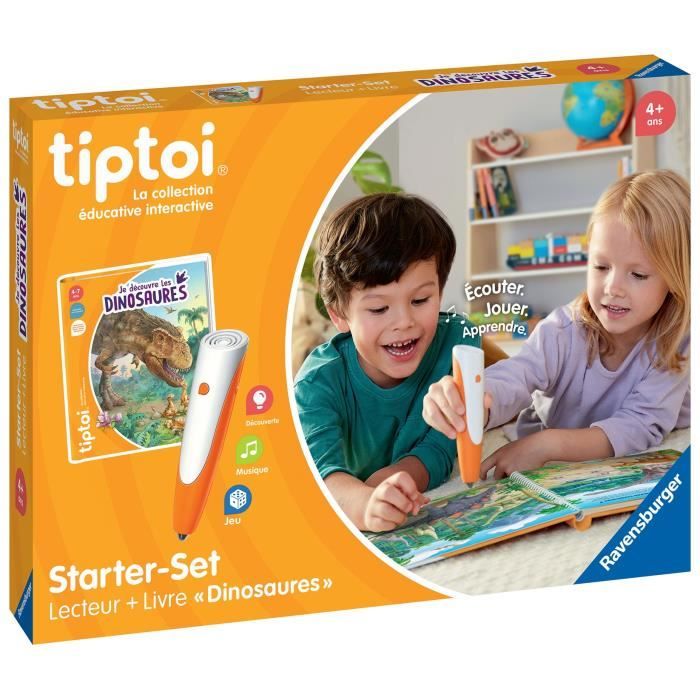 Tiptoi Starter Dino lecteur et livre 00175 A partir de 5 ans Ravensburger