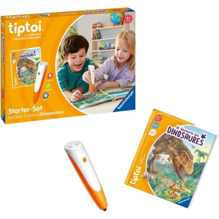 Tiptoi Starter Dino lecteur et livre 00175 A partir de 5 ans Ravensburger