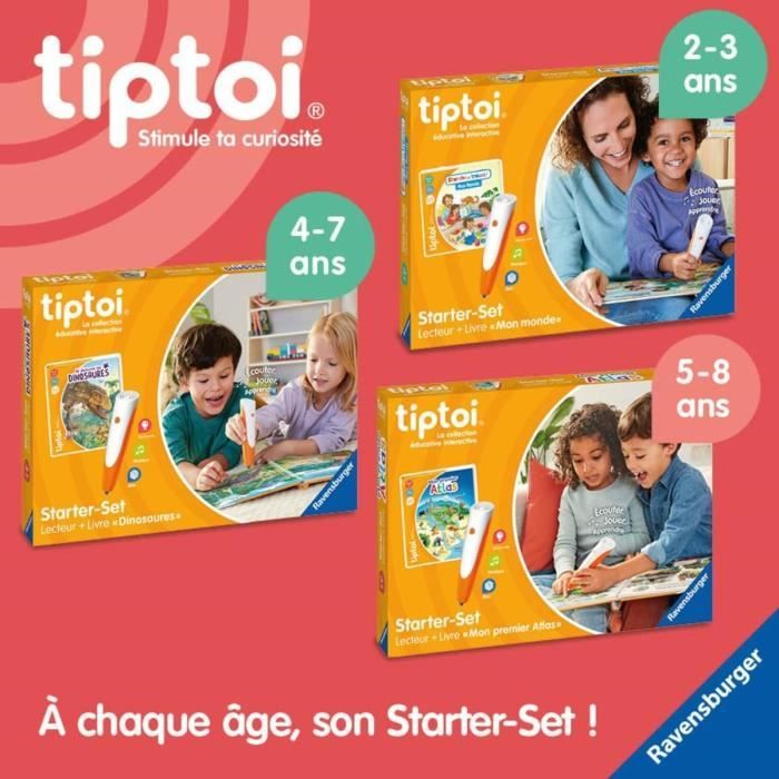 Tiptoi Starter Dino lecteur et livre 00175 A partir de 5 ans Ravensburger