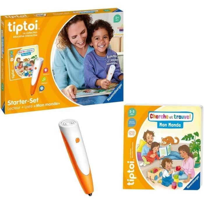 Tiptoi Starter Mon Monde lecteur et livre 00174 A partir de 5 ans Ravensburger