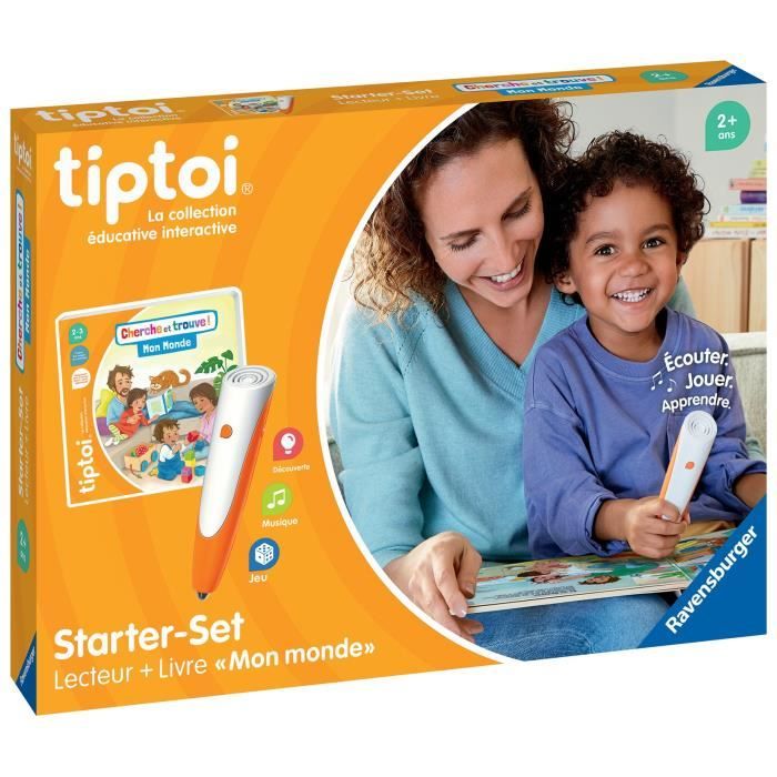 Tiptoi Starter Mon Monde lecteur et livre 00174 A partir de 5 ans Ravensburger