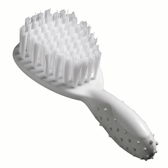 Brosse à pieds blanche, partie du Tommee Tippee Kit, pratique et hygiénique