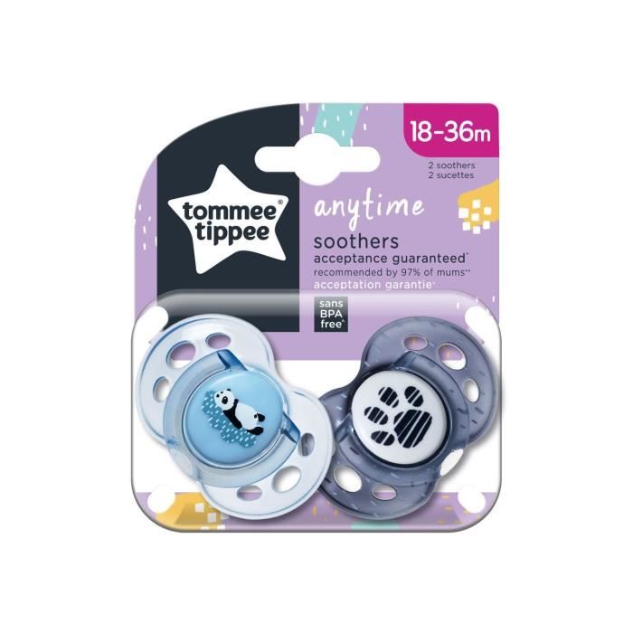 TOMMEE TIPPEE Sucette CTN Classique 18-36m Mixte x2