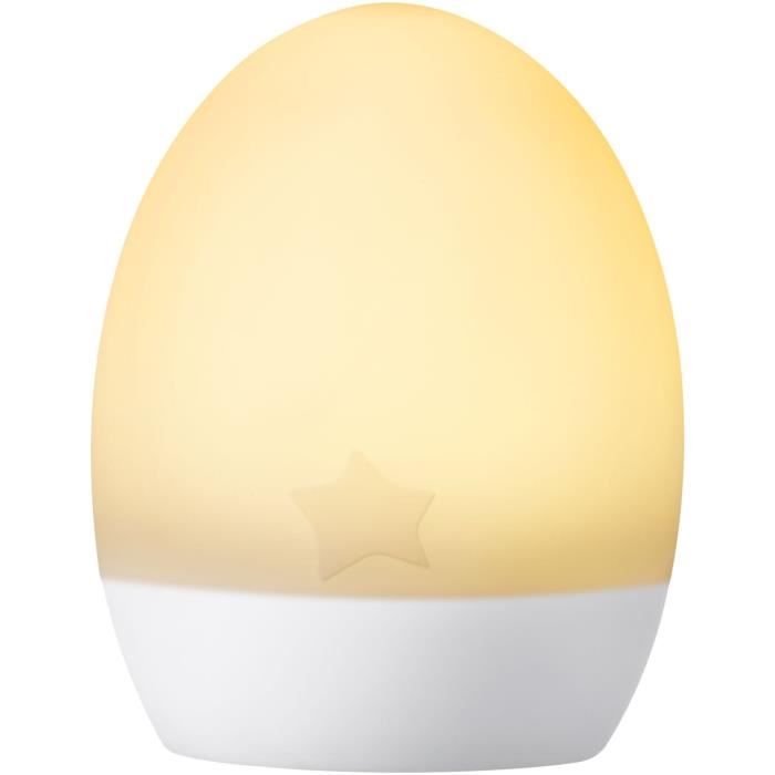 TOMMEE TIPPEE Veilleuse Pingouin 2-en-1 oeuf lumineux nomade luminosité réglable USB