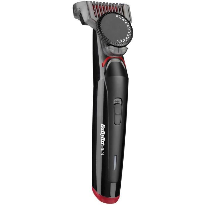 Tondeuse a barbe - BABYLISS T861E - Lames 34 mm en acier inoxydable - Avec ou sans fil - 1 guide de coupe