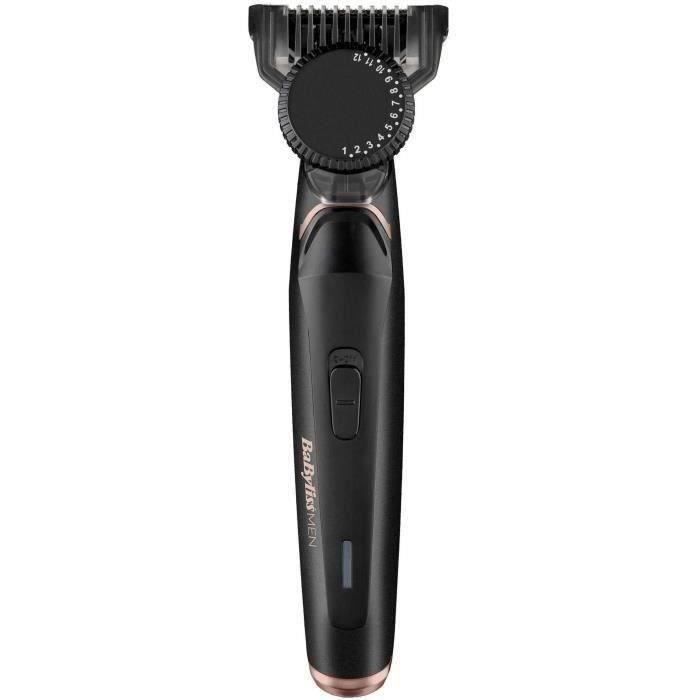 Tondeuse a barbe - BABYLISS T885E - Lames 34 mm en acier inoxydable - 24 hauteurs de coupe