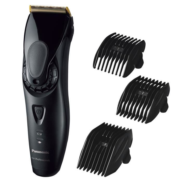 Tondeuse a cheveux - PANASONIC - ER-GP 74 - 6 longueurs de coupe - 3 peignes accessoires - 50 minutes d’utilisation