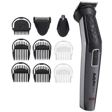 Tondeuse multifonction Babyliss MEN MT727E - 10 en 1 - lames en carbone-titane - autonomie 60 min