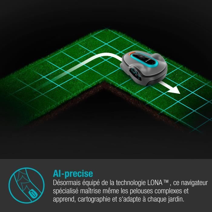 Tondeuse robot connectée GARDENA Smart SILENO Life 750 - 750m²