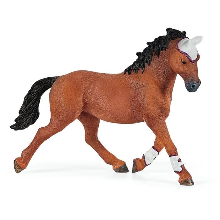 Tournoi équestre entre amis coffret schleich avec 86 éléments inclus dont 1 cheval schleich et 2 personnages coffret